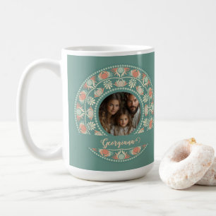 Caneca De Café Quadro de Fotografia Personalizado de Sage & Sand 