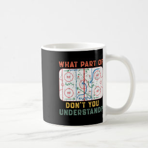 Caneca De Café Qual Parte De Não Você Entende Piada De Gelo Playb