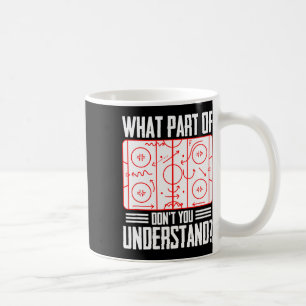 Caneca De Café Qual Parte do Hóquei Você Não Entende Hóquei no Ge