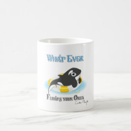 Caneca De Café Qualquer Coisa Que Flutuar Sua Baleia Orca