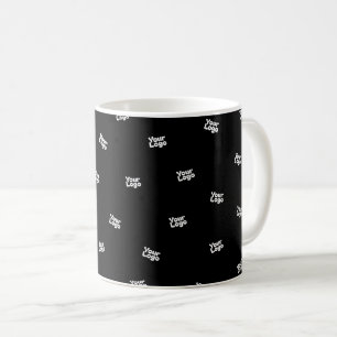 Caneca De Café Qualquer imagem, design ou logotipo enviado aleato