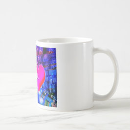 Caneca De Café Quando a Seta de Música é direcionada ao coração