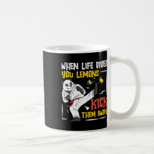 Caneca De Café Quando a Vida Lhe Dá Limões Chute-os Longe Um Shot