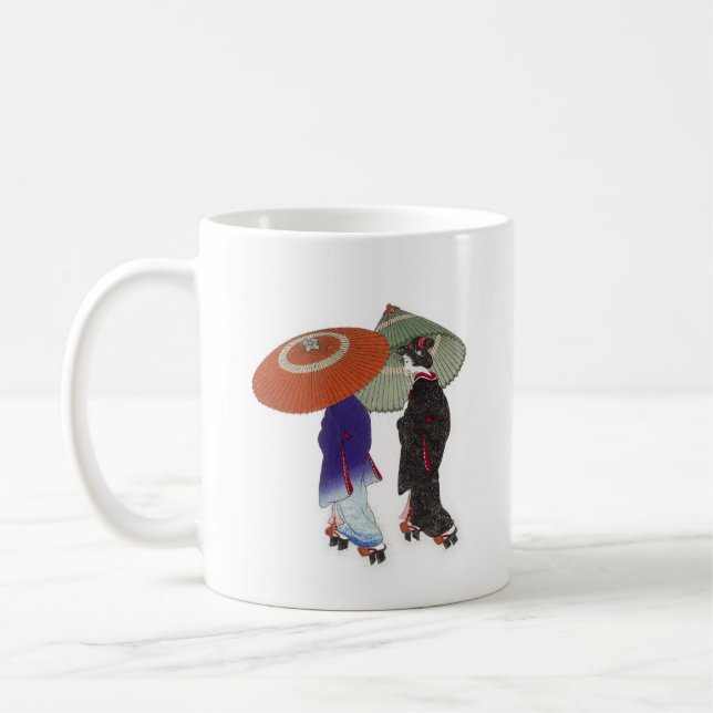 Caneca De Café Quando Chove, Derrama (Esquerda)