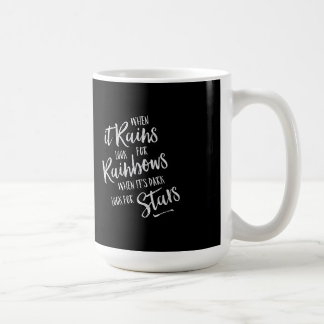 Caneca De Café Quando chove - inspirado agrida (Direita)