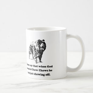 Caneca De Café Quando o deus criou comidas de comida