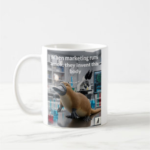 Caneca De Café Quando o marketing corre mal, eles inventam este c