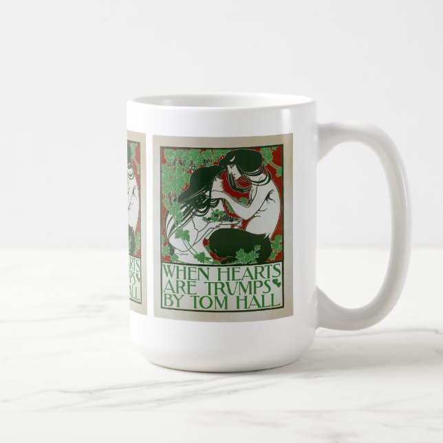 Caneca De Café Quando Os Corações São Pedras (Direita)