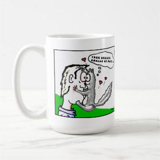 Caneca De Café Quando os esquilos caírem em desenhos animados do