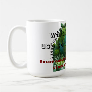 Caneca De Café Quando você educa uma garota, você educa uma nação