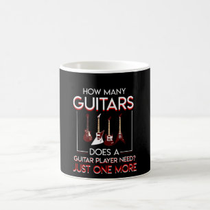 Caneca De Café Quanto uma necessidade uma do guitarrista mais