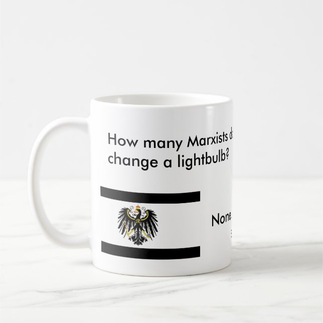 Caneca De Café Quantos marxista toma? (Esquerda)