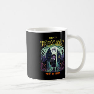 Caneca De Café Quarta-Feira Figurino De Halloween Para Crianças E