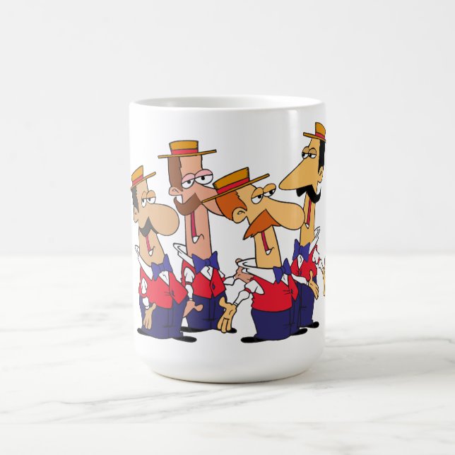 Caneca De Café Quarteto de Barbeiros (Centro)