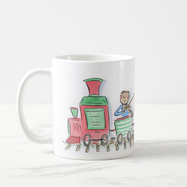 Caneca De Café Quarteto de String de Comboio (Esquerda)