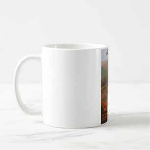 Caneca De Café Quase Lumber-Jacked! - Montanhas do Enfumaçado do 