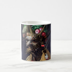 Caneca De Café Quatro Assentos em Uma Cabeça, Arcimboldo