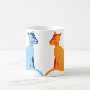 Caneca De Café quatro gatos