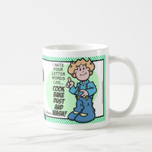 Caneca De Café Quatro Pequenas Palavras...