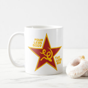 Caneca De Café Quatro pernas bom