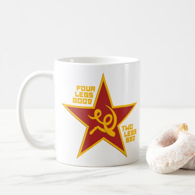 Caneca De Café Quatro pernas bom (Com Donut)