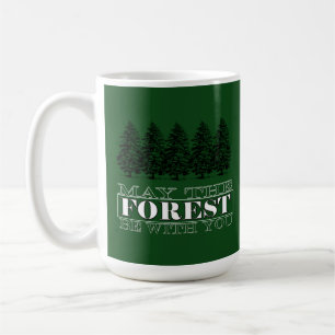 Caneca De Café Que a Floresta esteja com você