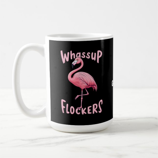 Caneca De Café Que Bloqueadores Flamingo Design A Flincríveis (Esquerda)