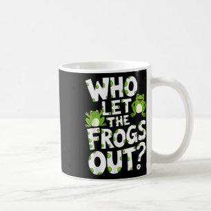 Caneca De Café Que Deixam Os Sapos Saírem Camiseiros Homens Mulhe