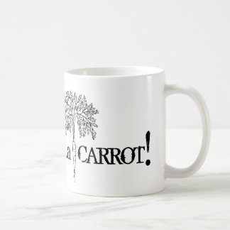 Caneca De Café Que é alaranjado e soa como um papagaio?