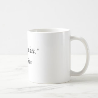Caneca De Café "Que é o que… "