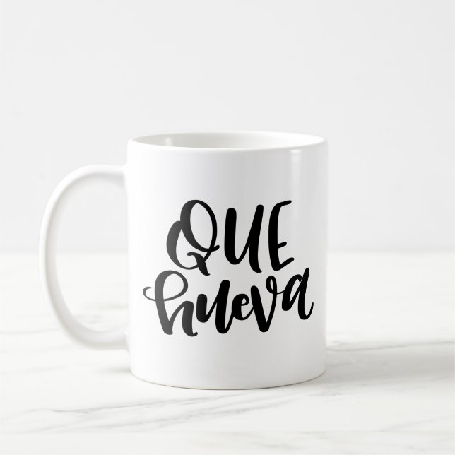 Caneca De Café Que Hueva (Esquerda)