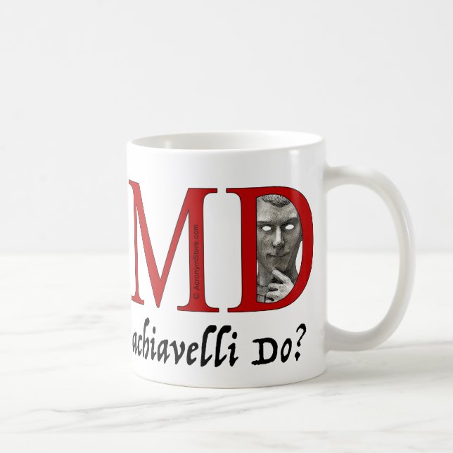 Caneca De Café Que Machiavelli faria? (Direita)