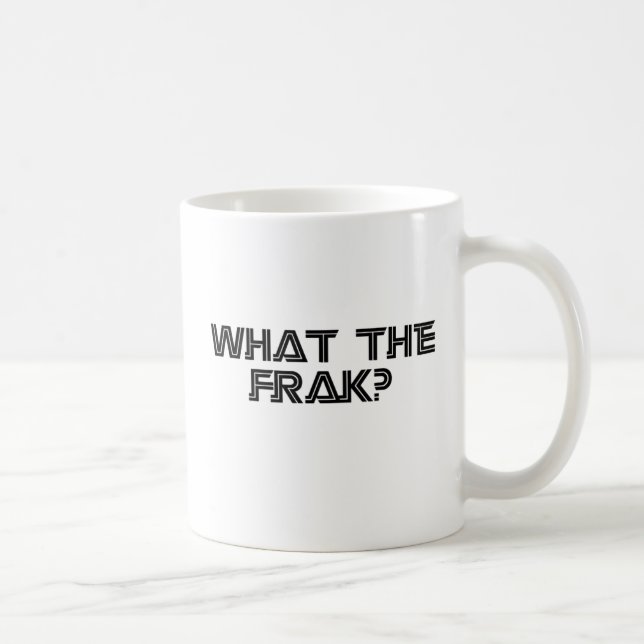 Caneca De Café Que o Frak (Direita)