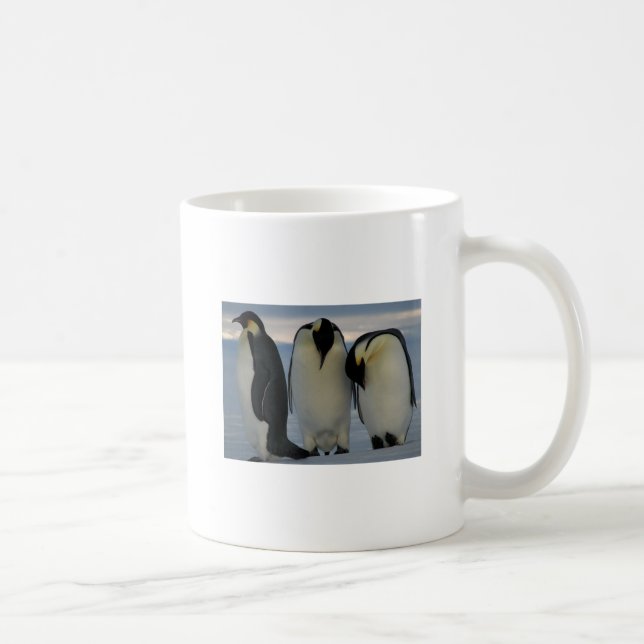 Caneca De Café Que o pinguim faria? (Direita)