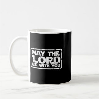 Caneca De Café Que o Senhor Esteja Com Cristão Cristianismo Engra