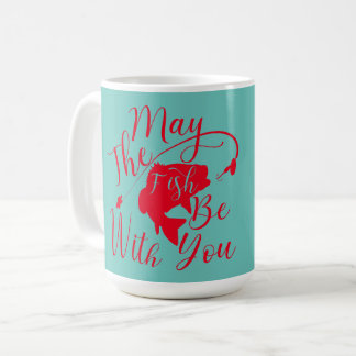 Caneca De Café Que Os Peixes Estejam Com Você, Colores Pessoais,