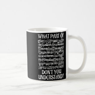 Caneca De Café Que Parte Da Música Você Não Entende Música _