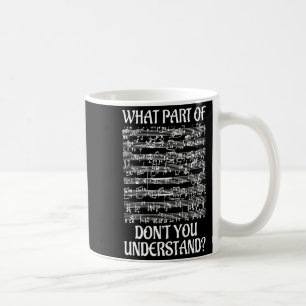 Caneca De Café Que Parte Da Música Você Não Entende Música