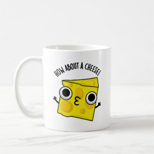 Caneca De Café Que Tal Um Beijo Engraçado de Queijo Puns