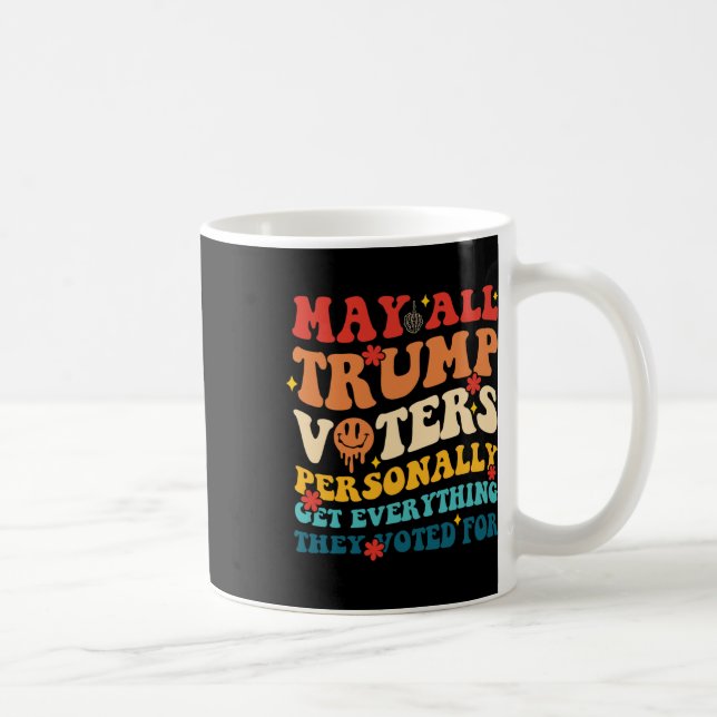 Caneca De Café Que todos os eleitores de Trump pessoalmente obten (Direita)