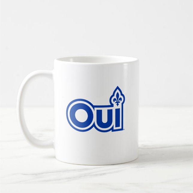 Caneca De Café Quebec oui (Esquerda)