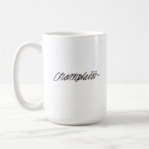 Caneca De Café Québec Samuel de Champlain 1608 Assinatura Francês
