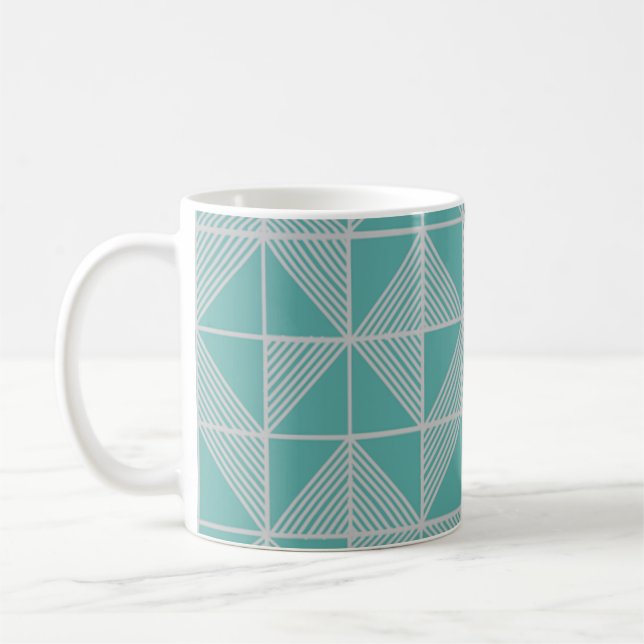Caneca De Café Quebra-cabeça Art Déco  (Esquerda)