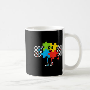 Caneca De Café Quebra-cabeça de conscientização sobre autismo Gro