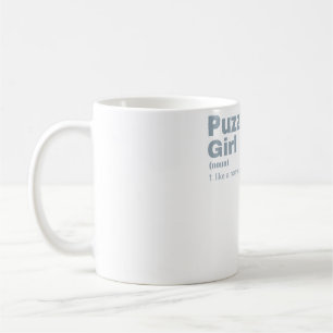 Caneca De Café Quebra-cabeça Girl - Quebra-cabeça
