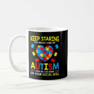 Caneca De Café Quebra-cabeça incrível Piece TShirt Autismo Cons
