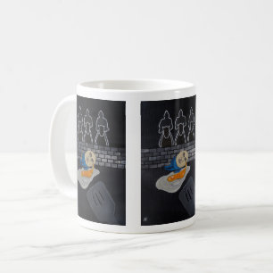 Caneca De Café Quebra e Frita Pintura de Alfred Fox