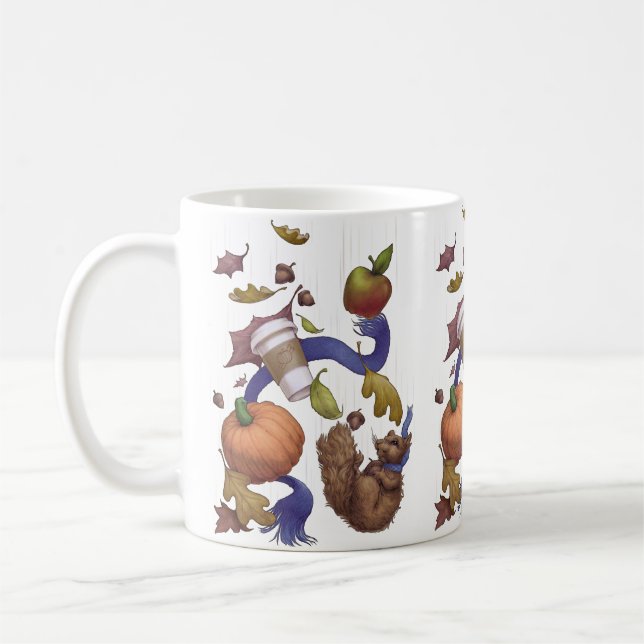 Caneca De Café Queda, Claro (Esquerda)