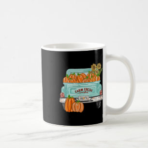 Caneca De Café Queda De Caminhão Pumpkin Girassol outono Queda Th