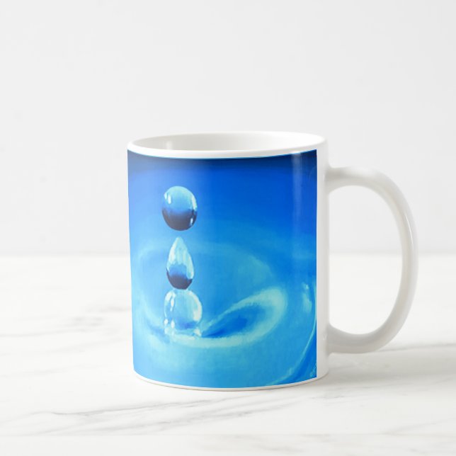 Caneca De Café Queda de H2O (Direita)